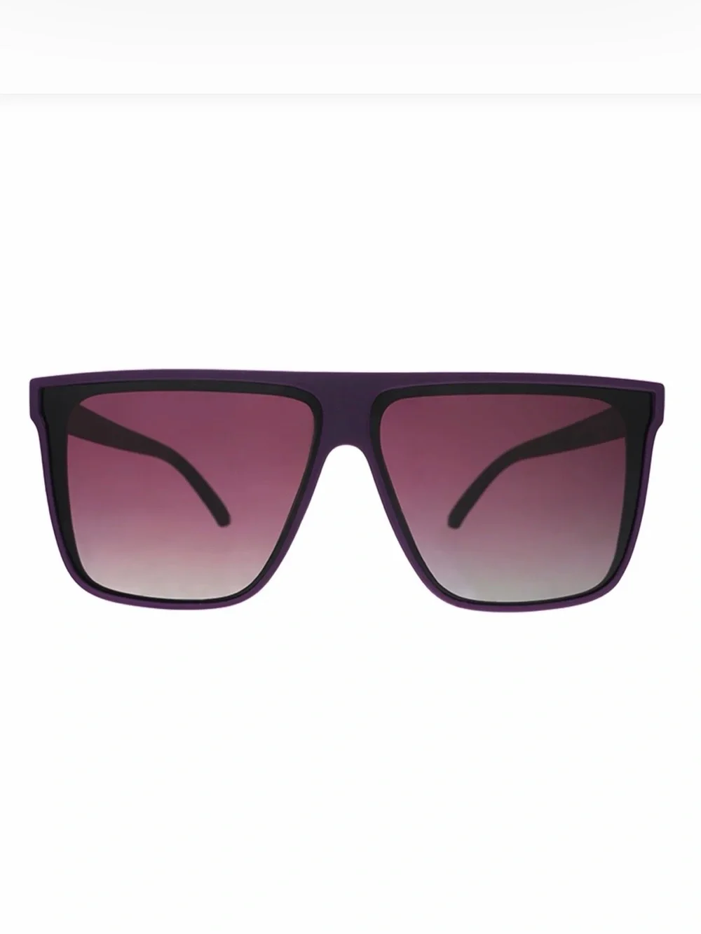 👾 Purple Men's Sunglasses - Stylish Square Frame